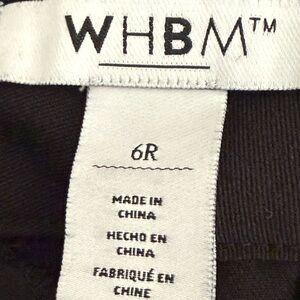 White House Black Market Black Straight Leg Pants